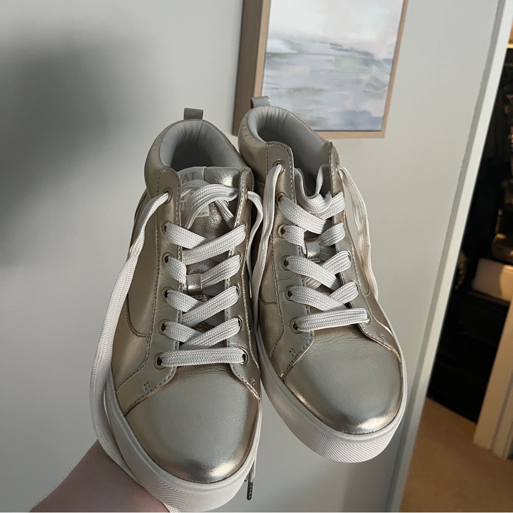 Naturalizer Metallic Gold Women's Sneakers